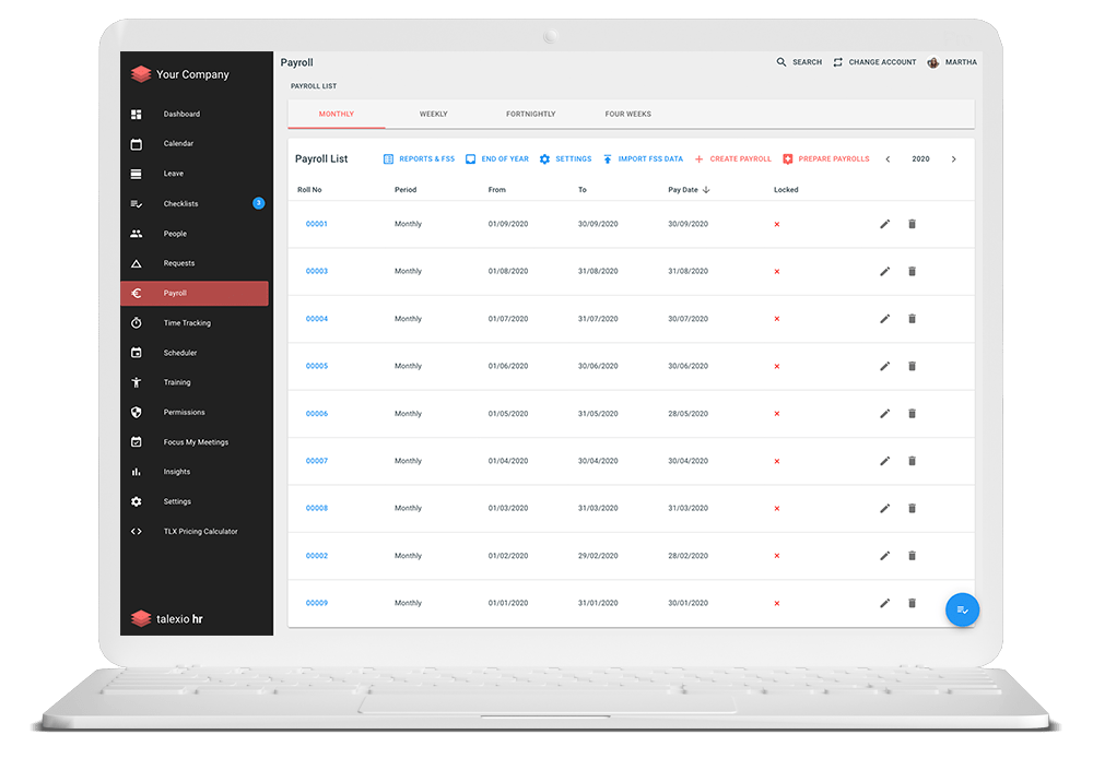 Make payroll easy