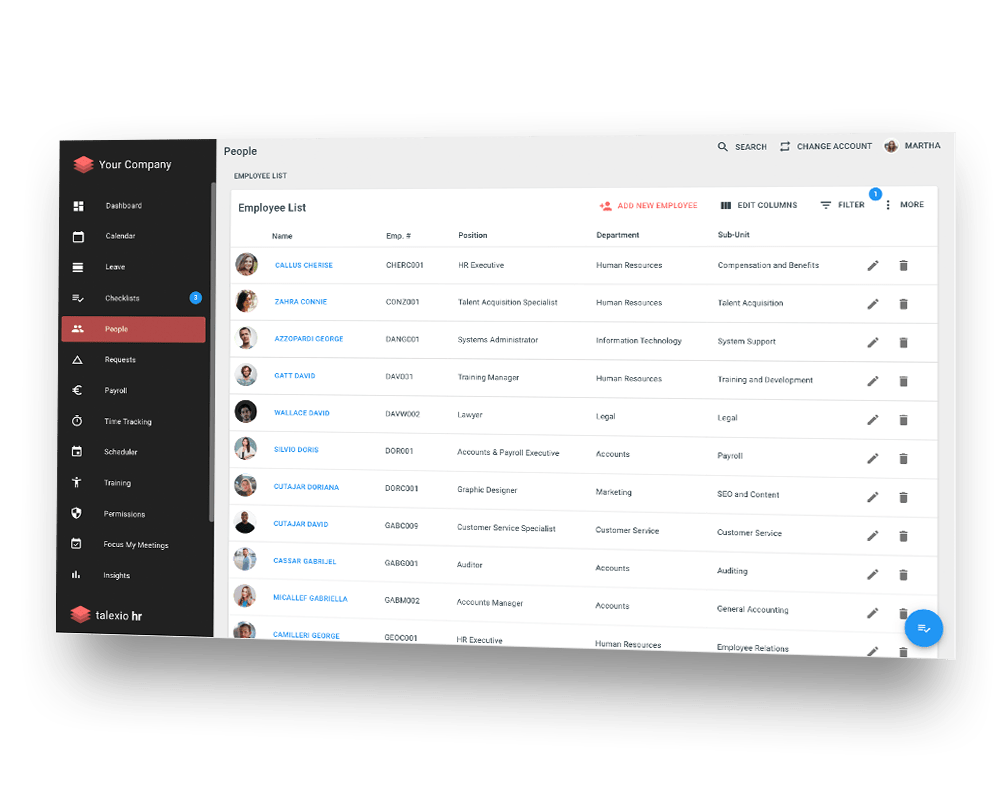 Manage employee position history(New)